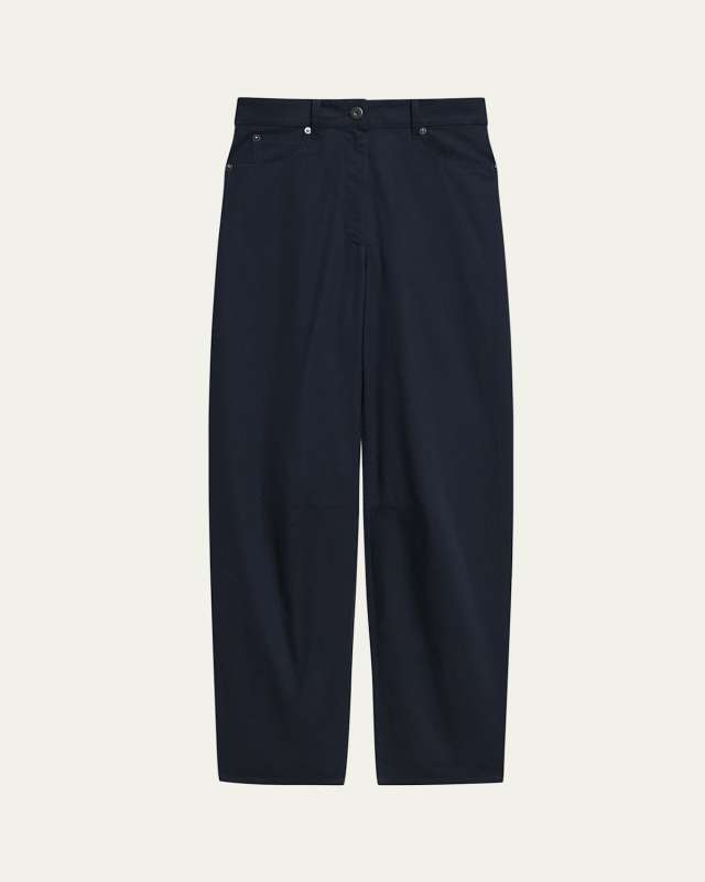 Drop Curve-Leg Pants